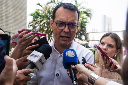 O candidato a prefeito Ldio Cabral, que rebateu crticas de Ablio Brunini