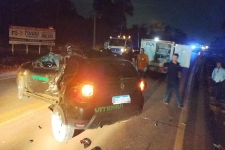 Alexandre dirigia um Renault Duster que foi atingido por nibus
