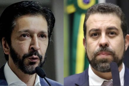 Ricardo Nunes (MDB) e Guilherme Boulos (Psol), candidatos  Prefeitura de So Paulo 