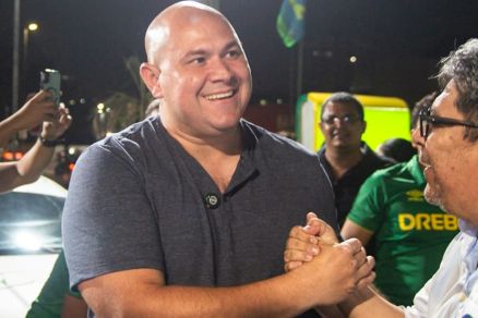 O candidato a prefeito Ab�lio Brunini venceu o primeiro turno das elei��es