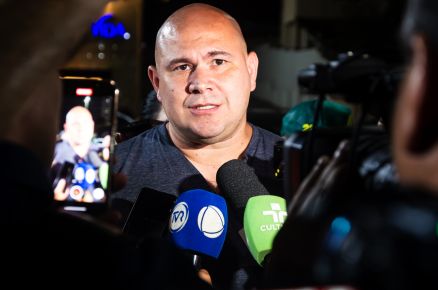 O candidato a prefeito de Cuiab, Ablio Brunini, que falou sobre segundo turno das eleies municipais