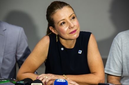A prefeita eleita de VG, Flvia Moretti: 