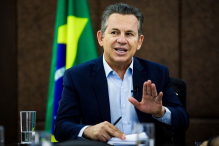 O governador Mauro Mendes, que analisou o quadro poltico aps as eleies