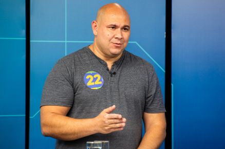 O candidato a prefeito Ablio Brunini