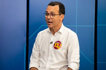O deputado estadual Ldio Cabral, que  candidato a prefeito de Cuiab