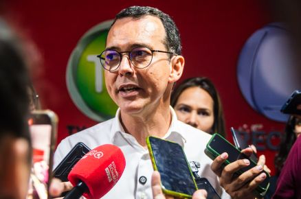 O candidato Ldio Cabral, que criticou adversrio