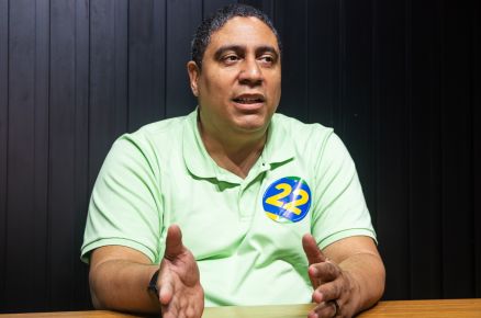 O publicitrio Caco Mesquita, que coordena a campanha do candidato a prefeito de Cuiab Ablio Brunini (PL)