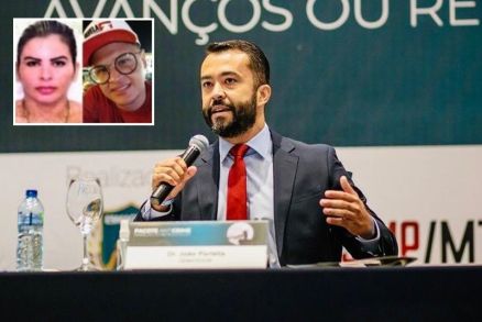 O juiz Joo Filho de Almeida Portela, que soltou Cristiane e manteve priso de W.T (no detalhe)