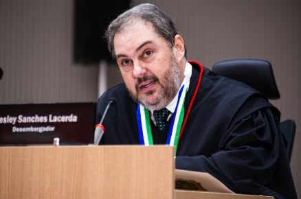O desembargador Wesley Sanchez Lacerda, relator do processo
