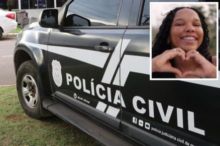 A foto de Marina Sofia Menezes Ventura (detalhe) divulgada pela Polcia Civil