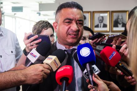 O vereador Marcrean Santos, que tem dvida com ex-secretrio Joo Gustavo Volpato