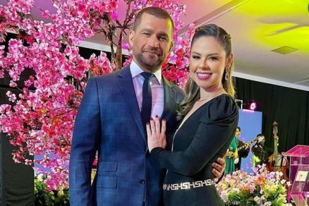 A vereadora Michelly Alencar e seu marido Jefferson Neves