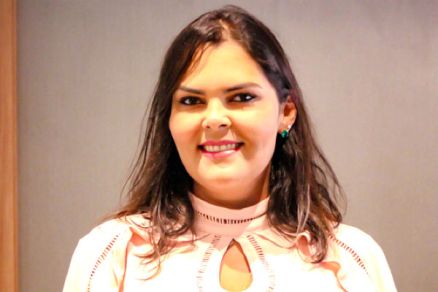 A advogada Jaqueline Larra, que foi solta pelo TRF-1