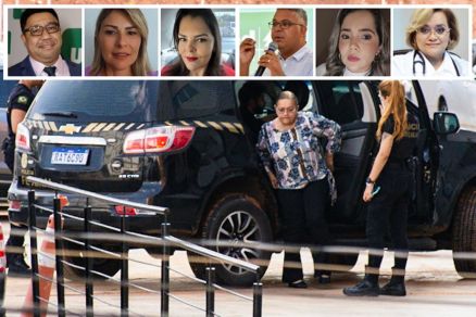 Rubens Carlos de Oliveira, Ana Paula Parizzotto, Jaqueline Larra, Eroaldo de Oliveira, Tatiana Bassan e Suzana Aparecida