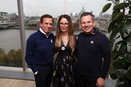 João Doria, Virginia Mendes e Mauro Mendes 