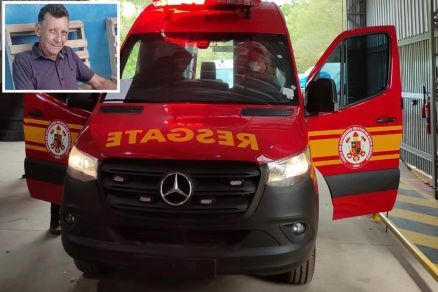 Bombeiros atenderam, mas vtima no resistiu e morreu