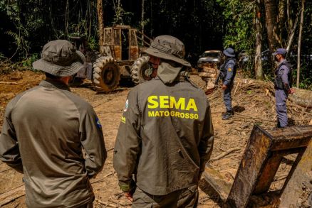A apreenso foi efetivada aps denncia annima realizada junto  Ouvidoria da Sema