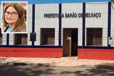 A prefeita de Baro de Melgao, Margareth Gonalves da Silva