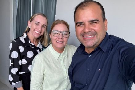 Os eleitos Ilde Taques, Paula Calil e Katiuscia