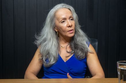 A futura secretria de Sade, Lcia Helena Barboza Sampaio