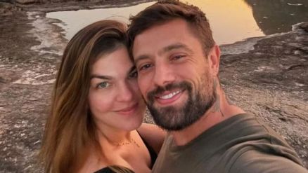 Rafael Cardoso e a psic�loga Carol Ferraz, que terminaram o relacionamento