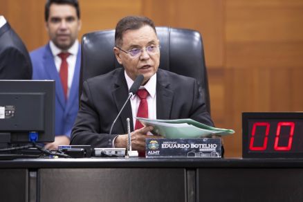 O presidente da Assembleia Legislativa, deputado Eduardo Botelho