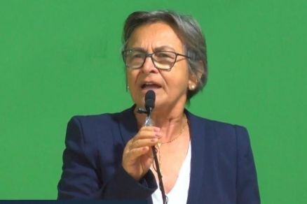 A prefeita reeleita de Barra do Bugres, Maria Azenilda Pereira