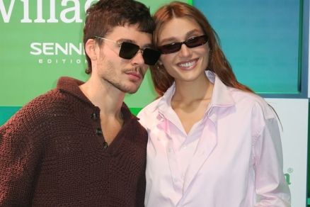 O casal Sasha e Joo Lucas