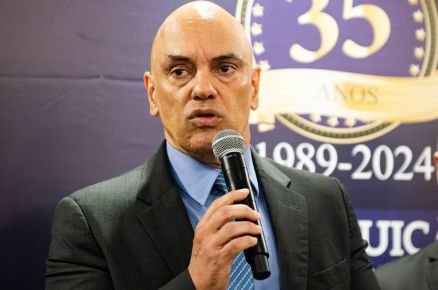 O ministro Alexandre de Moraes