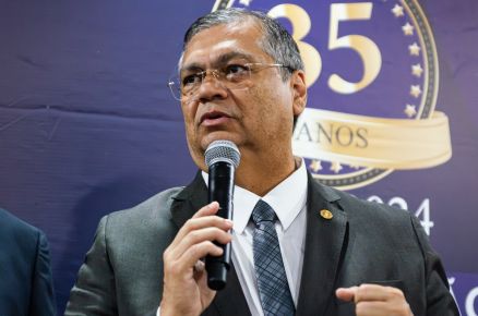 O ministro Flvio Dino, que acompanhou o relator do caso Gilmar Mendes