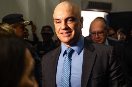 O ministro Alexandre de Moraes, do Supremo Tribunal Federal