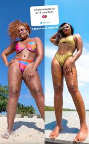 A cantora Gaby Amarantos 