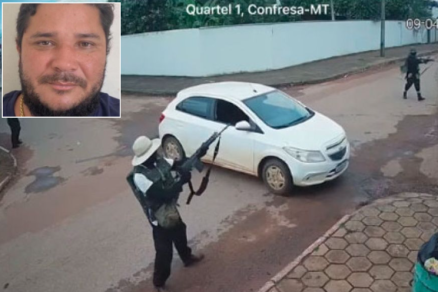 Francivaldo Pontes (detalhe) foi apontado pela Pol�cia Civil como principal financiador do assalto � Brinks, em Confresa