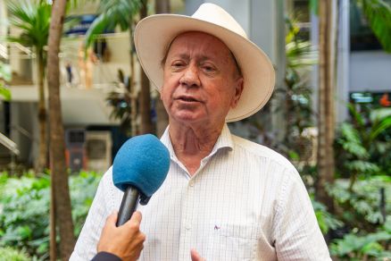 O prefeito de Sinop, Roberto Dorner, que cutucou o ex-presidente Jair Bolsonaro