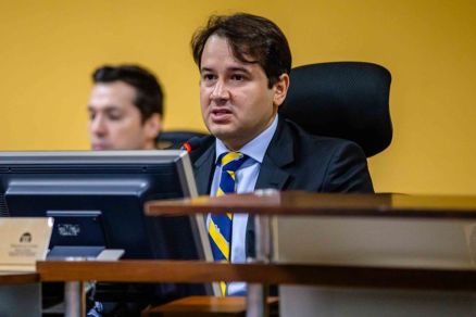 O procurador de contas, Willian de Almeida Brito Jnior, que emitiu parecer contra recurso de Emanuel Pinheiro