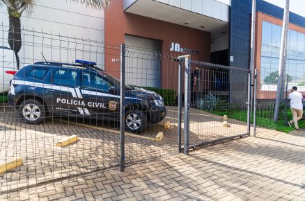 Fachada do escritrio JB Advocacia, no bairro Quilombo, na Capital