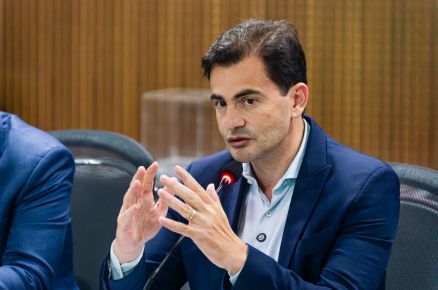 O secretrio-chefe da Casa Civil, Fbio Garcia, que falou sobre resciso de contrato com o Consrcio BRT