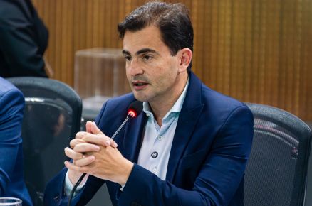O chefe da Casa Civil, Fbio Garcia, que comentou sobre a resciso do contrato