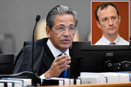 O corregedor-geral Mauro Campbell Marques, que arquivou a reclamao contra Wladymir Perri (no detalhe)
