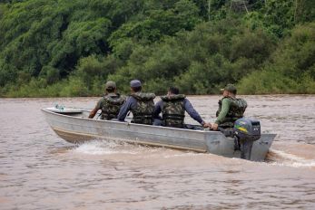 Sema apreende equipamentos e devolve 56 peixes ao Lago do Manso