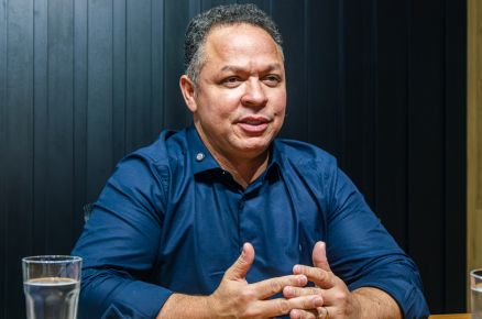 O prefeito de Rondonpolis, Cludio Ferreira (PL): vitria na Cmara Municipal