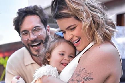 Eliezer � pai de Lua, de 2 anos, fruto de rela��o com Viih Tube