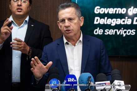 O governador Mauro Mendes, que disse que 
