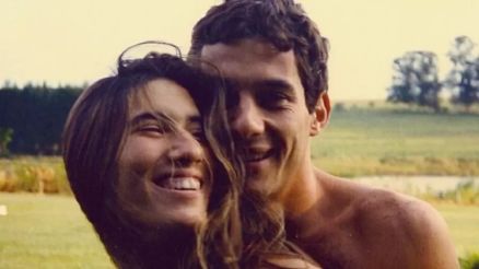Adriane Yamin e Ayrton Senna; o relacionamento do casal foi tema da biografia 