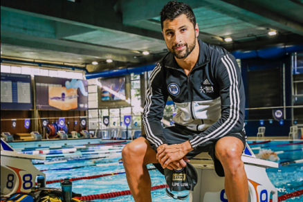 O ex-atleta olmpico Felipe Lima, que idealizou o Projeto Nadar, pelo Instituto Felipe Lima