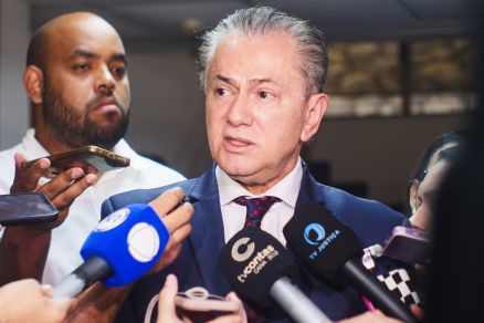 O desembargador Orlado Perri, que intermediou a reuni�o