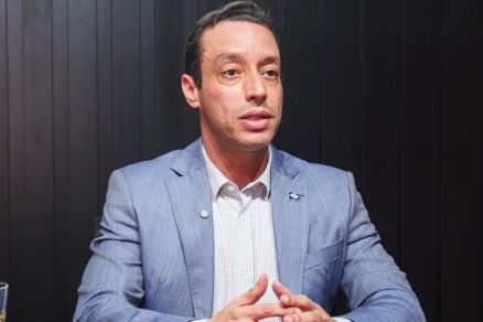 O secretrio Vitor Hugo Bruzulato, que comanda a Secretaria de Justia