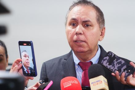 O vereador Dilemrio Alencar, que  lder de Abilio Brunini na Cmara de Cuiab