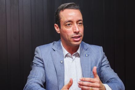 O delegado Vitor Hugo Bruzulato, secretaria de Justia de Mato Grosso