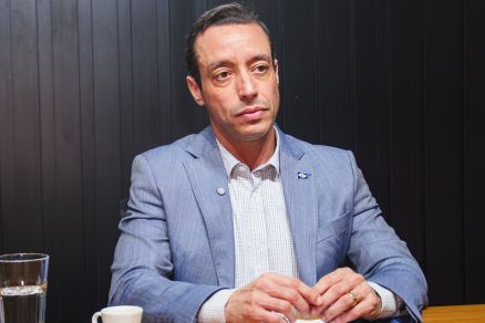 O secret�rioa de Estado de Justi�a, Victor Hugo Bruzulato Teixeira